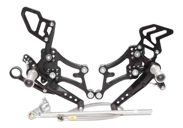 COMMANDES RECULÉES PP-TUNING POUR YZF 125R 2008 ›2018 (685)