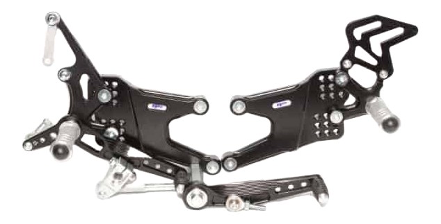 COMMANDES RECULÉES PP-TUNING POUR YZF R6 1999 › 2002
