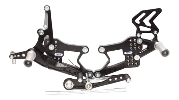 COMMANDES RECULÉES PP-TUNING POUR YZF R6 2003 › 2006