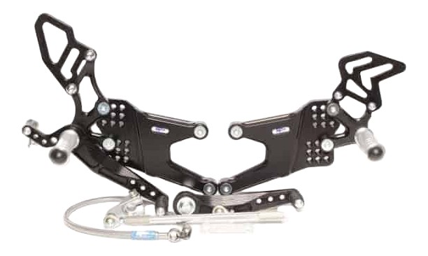 COMMANDES RECULÉES PP-TUNING POUR YZF R1 2007 › 2008