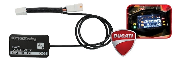 Chrono GPS PZ-Racing pour Ducati Panigale 899-959-1199-1299-V2 (PA700)