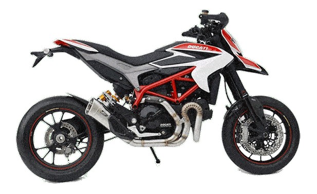 Ligne Zard Inox Ducati Supermotard 821