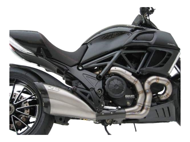 Ligne Zard Inox Ducati Diavel