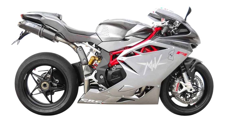 LIGNE COMPLETE ZARD PENTA  MV AGUSTA F4 (ZMV060KR-B)