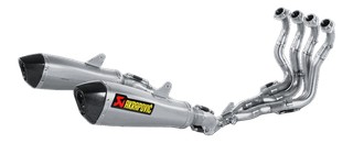 LIGNE COMPLÈTE AKRAPOVIC EVO 1000 GSXR 2009-2011 (S-S10RFT7T-XT)