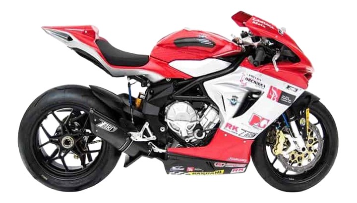LIGNE COMPLETE ZARD POUR MV AGUSTA F3 675 / 800 (ZMV066SKR-A)