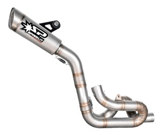 DEMI LIGNE SPARK INOX + SILENCIEUX GRID-O POUR DUCATI PANIGALE V4