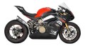 DEMI LIGNE SPARK TITANE + SILENCIEUX GRID-O POUR DUCATI PANIGALE V4