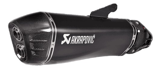 SILENCIEUX AKRAPOVIC KAWASAKI H2 SX 2018-2019 (S-K10SO21-HRAABL)