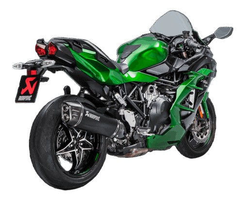 SILENCIEUX AKRAPOVIC KAWASAKI H2 SX 2018-2019 (S-K10SO21-HRAABL)