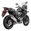 DEMI LIGNE AKRAPOVIC SUZUKI 650 V-STROM 2017›2019 (S-S6R9-WT)