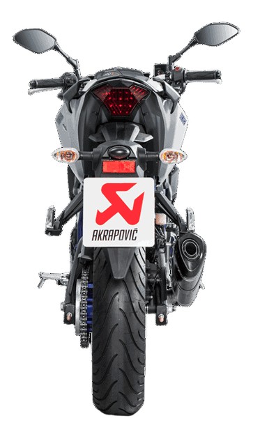LIGNE COMPLÈTE AKRAPOVIC MT-03 (S-Y3R1-APC)
