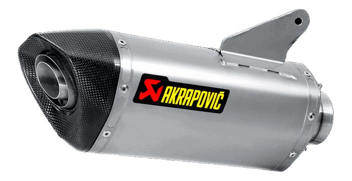 DEMI LIGNE AKRAPOVIC TITANE HYPERMOTARD 939