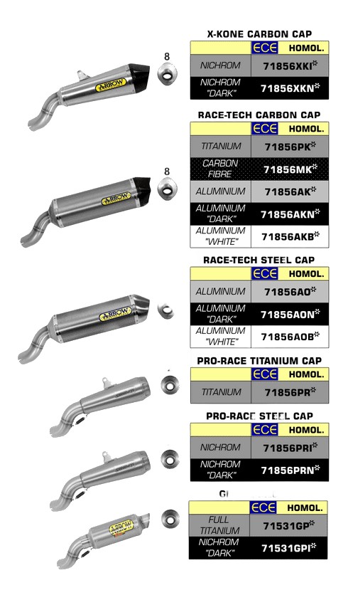 SILENCIEUX ARROW POUR Z 900 2017›2019