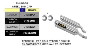 SILENCIEUX DOUBLES ARROW POUR Z 1000 2010›2013