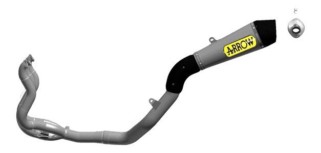 LIGNE COMPLETE ARROW COMPETITION POUR F3 675  2012›2016