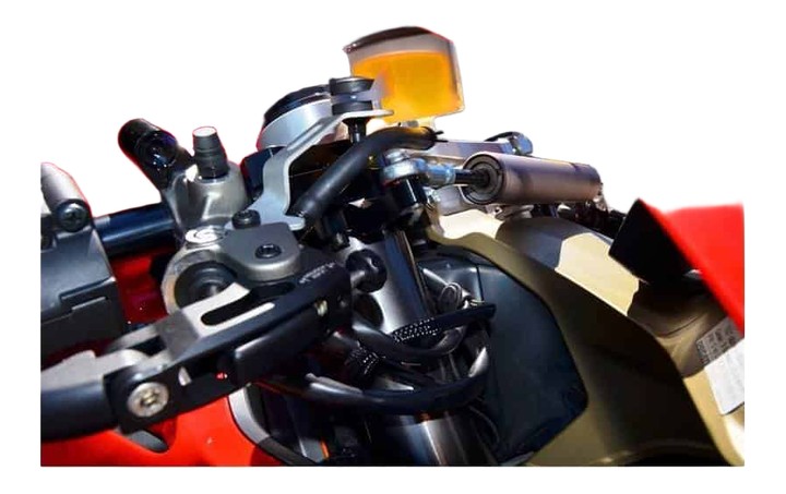 DEMI GUIDON RÉGLABLE DUCABIKE PANIGALE V4 Ø 53MM (BSRA53V4D)