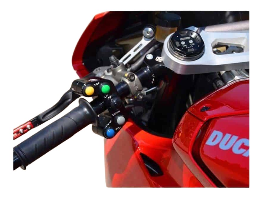 DEMI GUIDON RÉGLABLE DUCABIKE PANIGALE V4 Ø 53MM (BSRA53V4D)