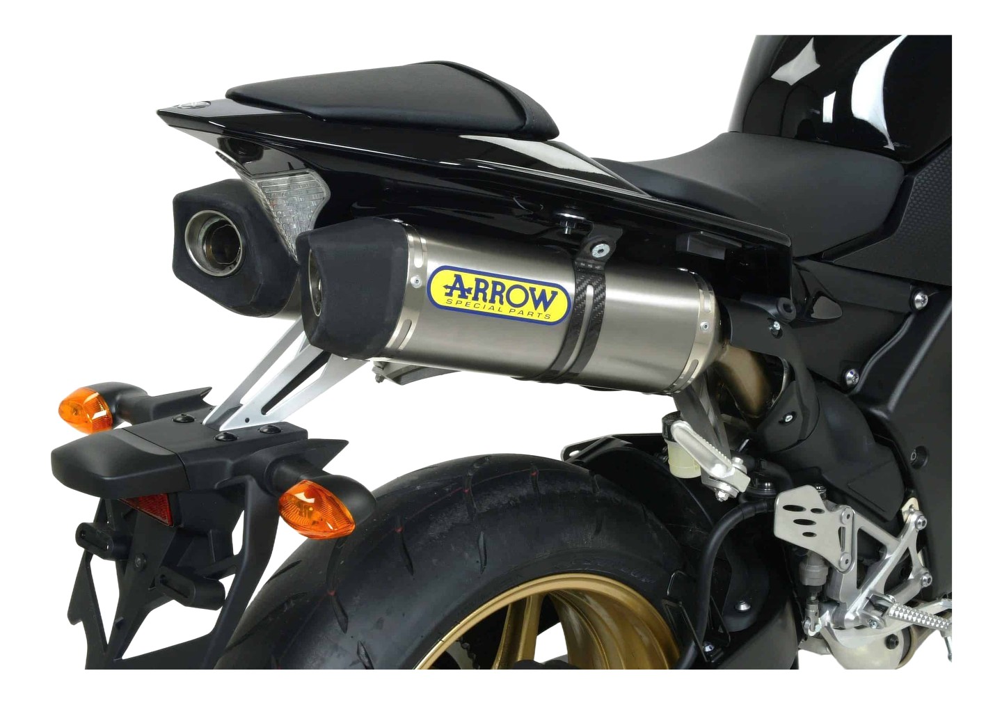 SILENCIEUX  DOUBLE ARROW POUR YZF R1 2009›2014