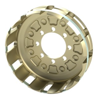 CLOCHE D'EMBRAYAGE RACE KBIKE EN ERGAL POUR DUCATI (CAMP003D)