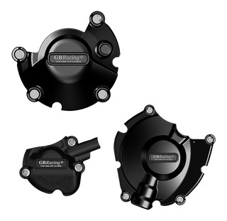 Set de 3 Protections carter moteur GB Racing YAMAHA R1 2015›2023