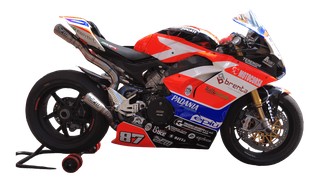DEMI-LIGNE TITANE FM-PROJECTS PANIGALE V4