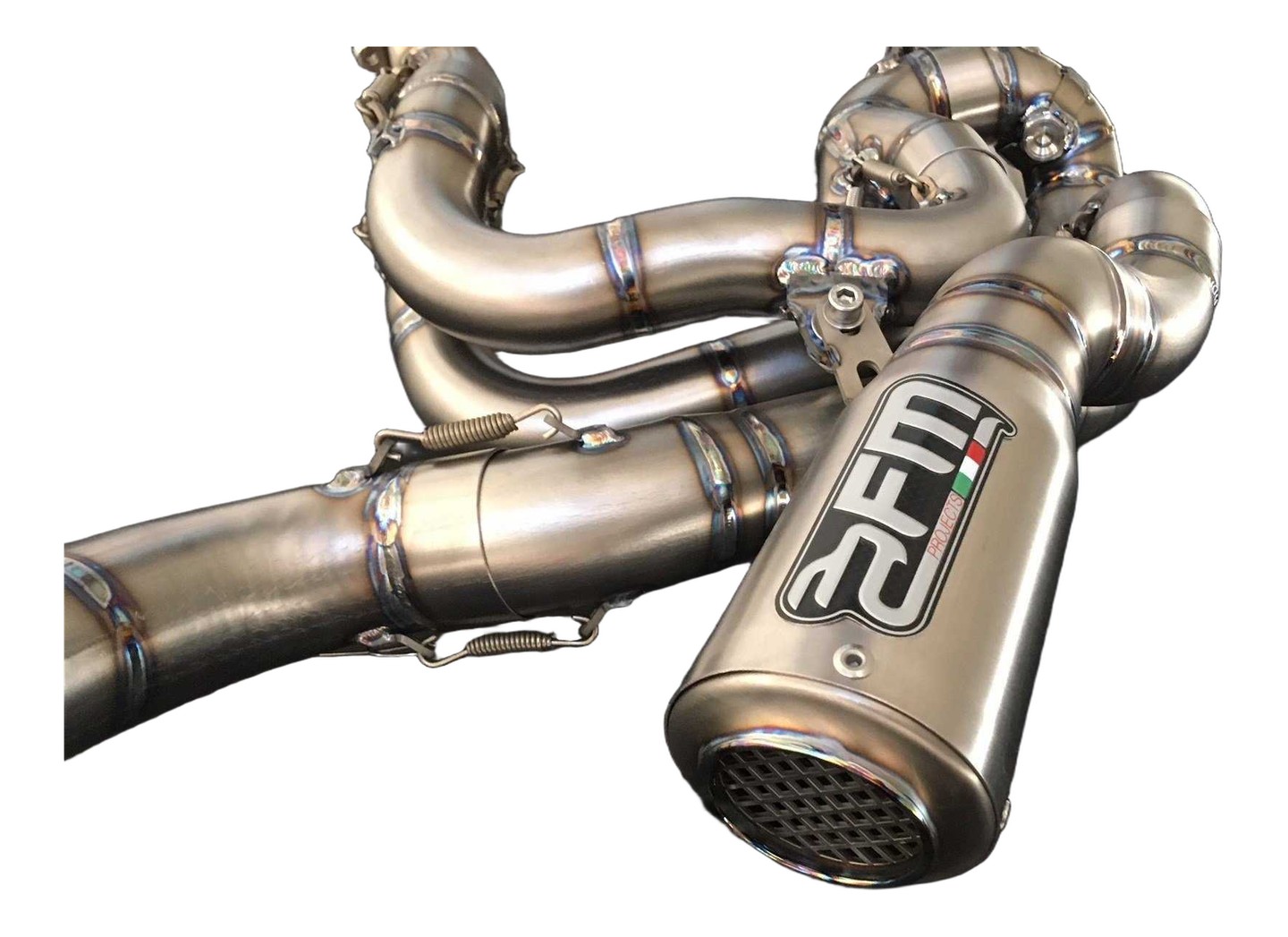 DEMI-LIGNE TITANE FM-PROJECTS PANIGALE V4