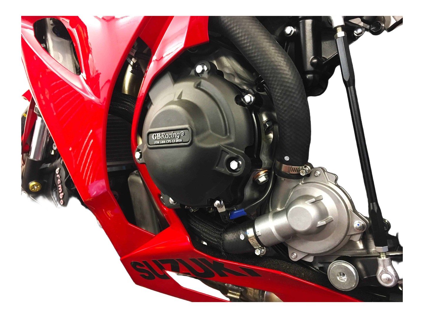 Set de Protections carter moteur GB Racing SUZUKI GSX-R 1000 2017-2022