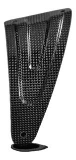 PATTE DE SILENCIEUX CARBONE AKRAPOVIC RSV4 2015›2024 (P-MBA10R7)