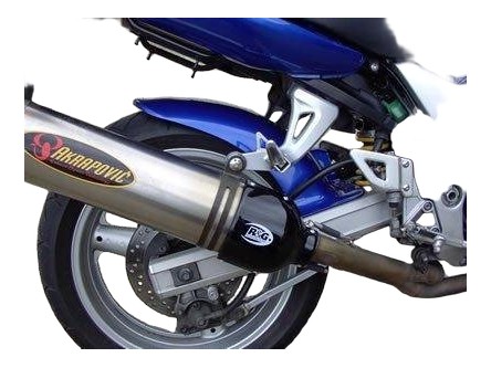 PROTECTION DE SILENCIEUX R&G RACING NOIR OVAL GAUCHE