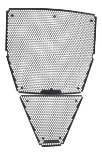 KIT PROTECTION GRILLE DE RADIATEUR EVOTECH POUR PANIGALE V4 2018-2024