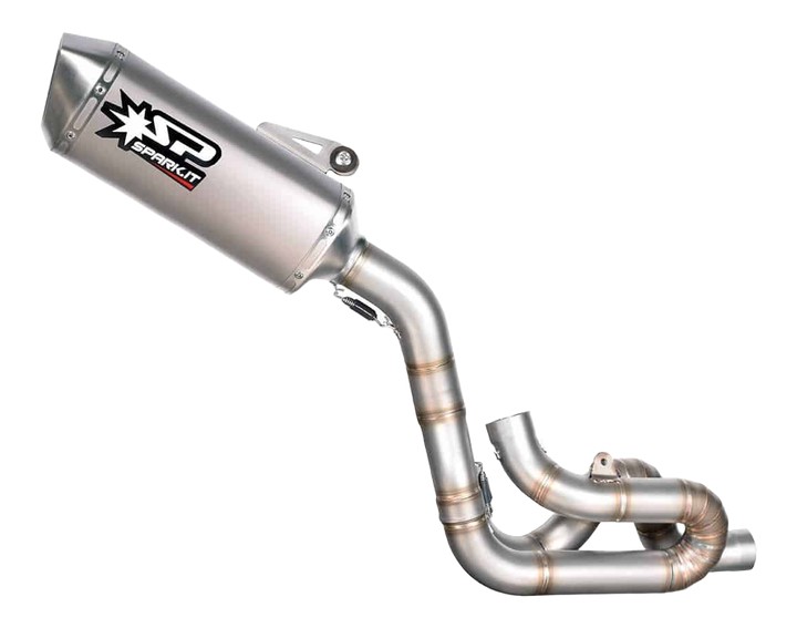 DEMI LIGNE SPARK INOX + SILENCIEUX FORCE POUR DUCATI PANIGALE V4 (GDU8821T)