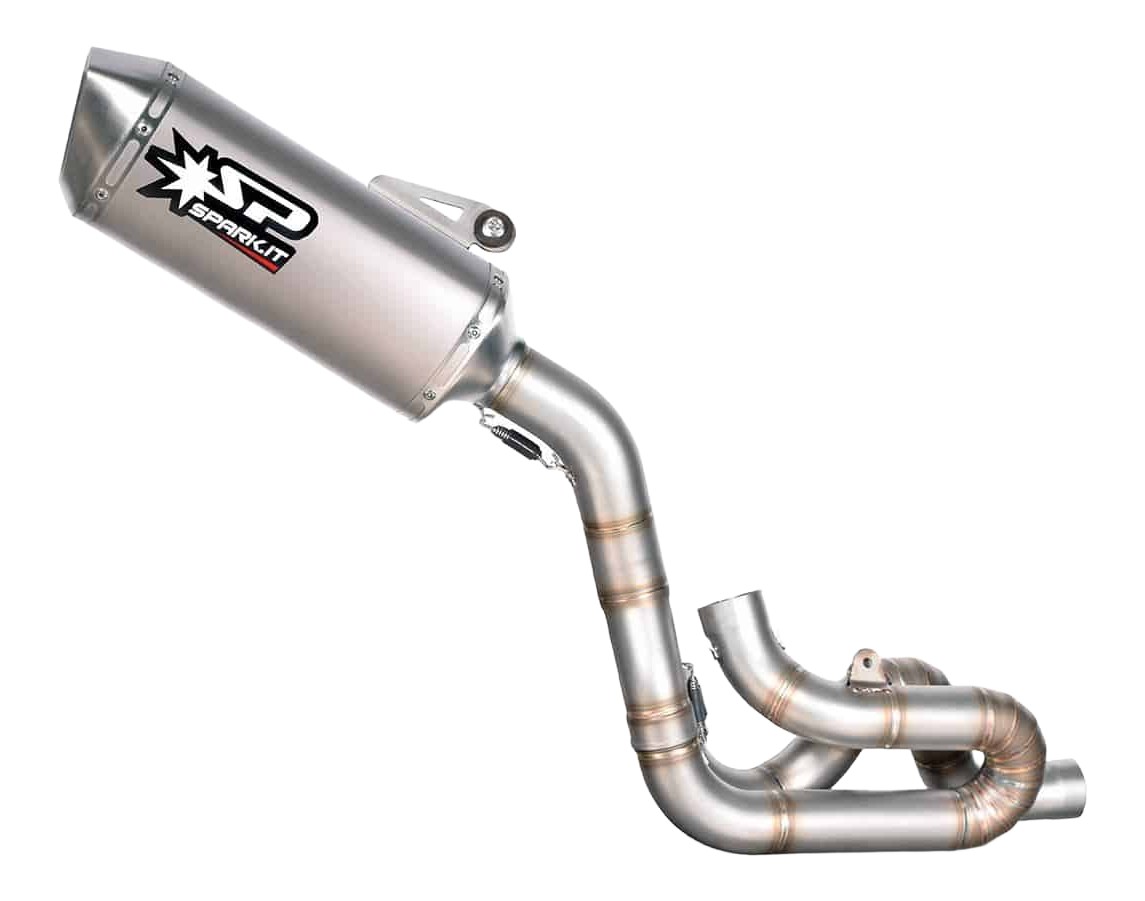 DEMI LIGNE SPARK INOX + SILENCIEUX FORCE POUR DUCATI PANIGALE V4 (GDU8821T)
