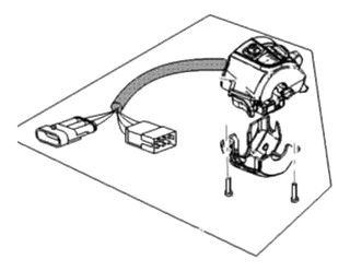 COMMODO GAUCHE D'ORIGINE RSV4 2017›2020 (2D0002965)
