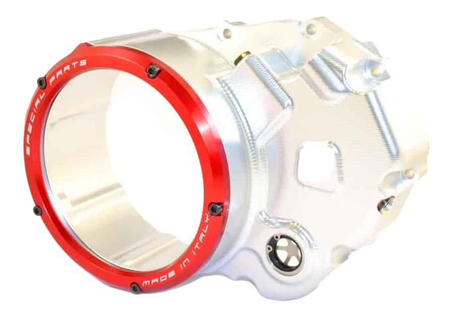 Carter moteur d'embrayage taillé masse Ducabike (CCDV02)