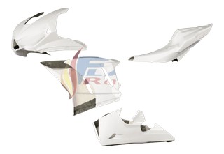 Kit carenage poly course complet Honda CBR1000RR 17›19
