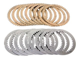 Ensemble disque lisse + garnis origine STM