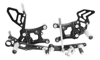 COMMANDES RECULÉES PP-TUNING POUR YZF R6 2017›2023