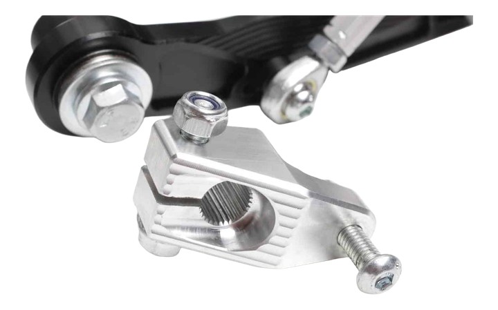 COMMANDES RECULÉES PP-TUNING POUR YZF R6 2017›2023