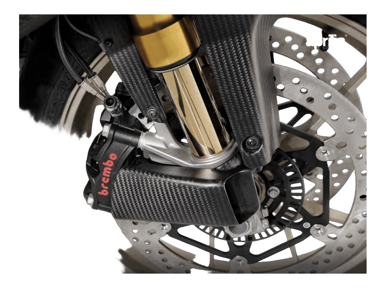 Pack Kit Aerodynamic avec Ailerons et Prise d'air Carbone pour Aprilia RSV4