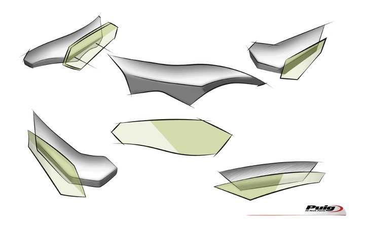 Ailerons Aprilia RSV4 RR RF