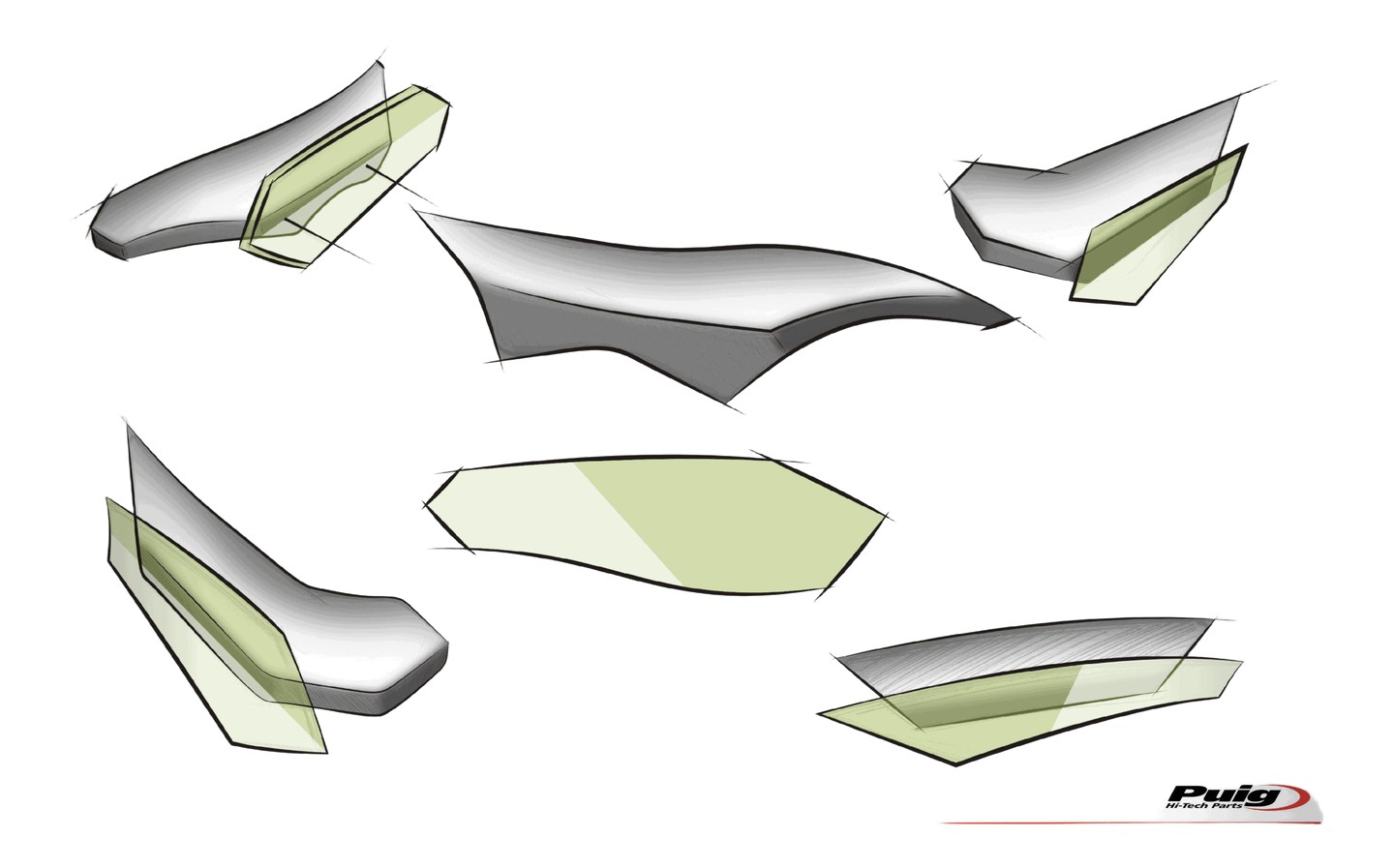 Ailerons Aprilia RSV4 RR RF