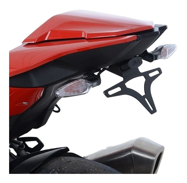 support plaque immatriculation aprilia racing