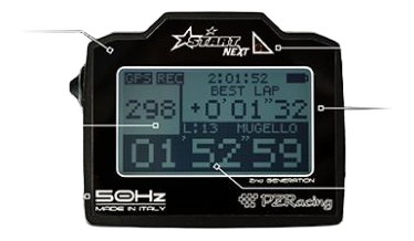 CHRONOMÈTRE PZ-RACING GPS START NEXT + ACQUISITION DE DONNÉES (ST400-N)