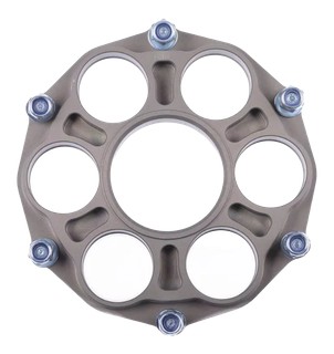 PORTE COURONNE AFAM PCD4 POUR DUCATI PANIGALE 1199 / 1299 / V4 / V4R