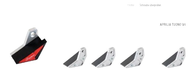 PARE-CARTER LIGHTECH RSV4  2015›2020 - POSITION BASSE (STEAP107)