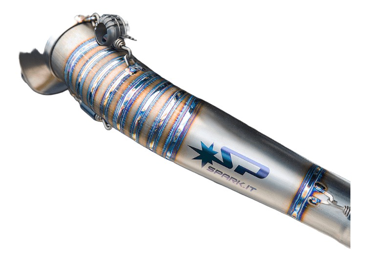 LIGNE COMPLÈTE TITANE FORCE EVO SPARK  EWC YAMAHA R1 15›24 (GYA8894T)