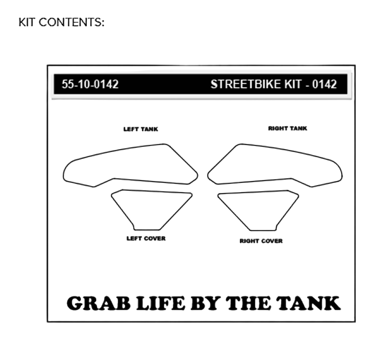 Grip de Réservoir STOMPGRIP CBR1000RR 2017›2019