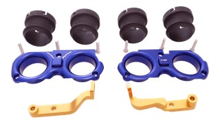 KIT CORNETS D'ADMISSION RACING YAMAHA YZF-R1 2015›2019 (VS42)