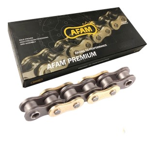 Chaine AFAM Racing renforcée 525 XHR3 (Maillons au choix)